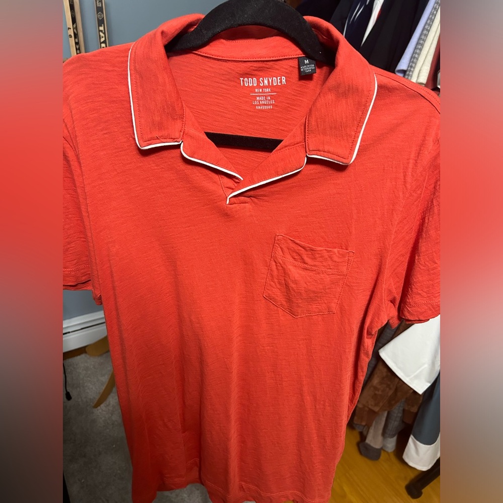 Todd Snyder Tipped Montauk Polo